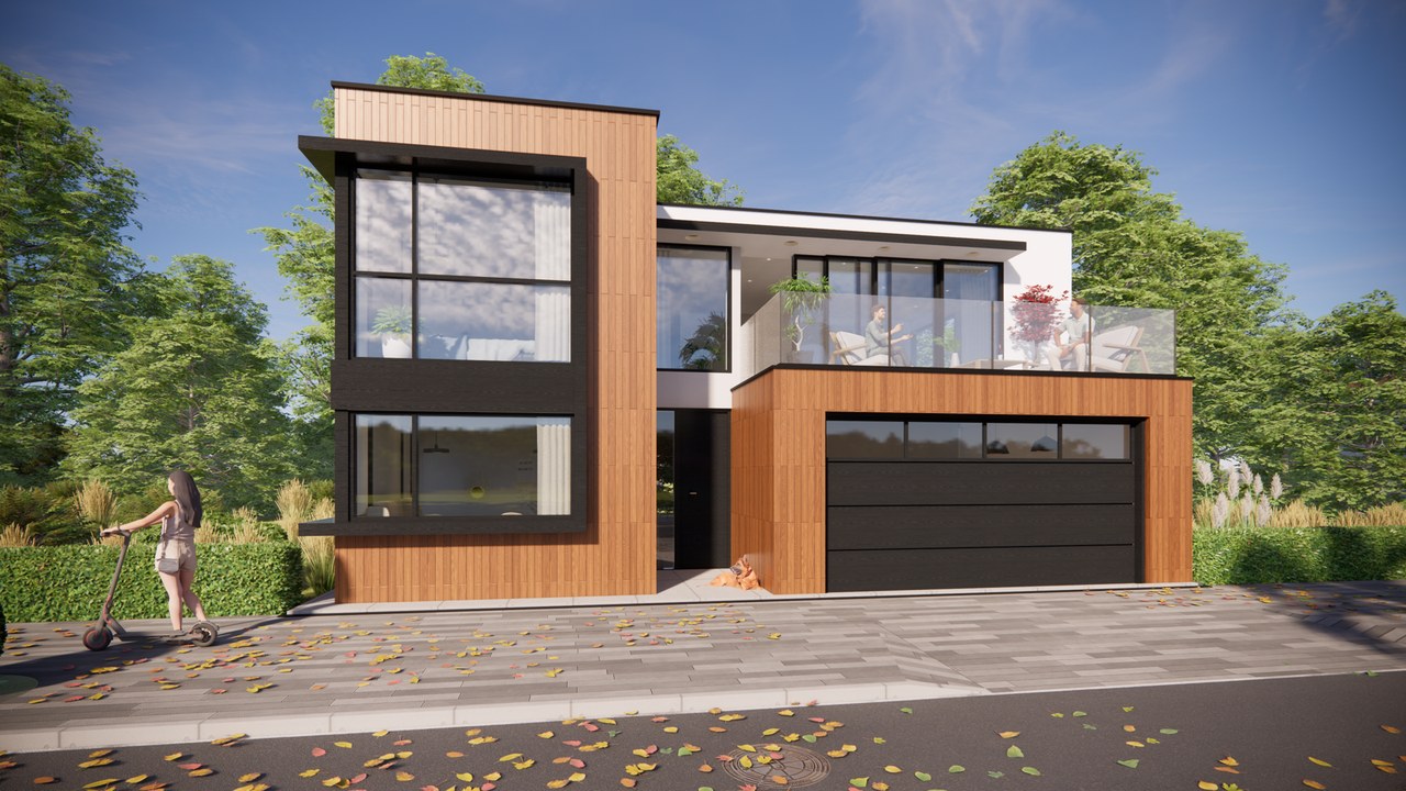 The Arctosa 3D rendering — Luxury Two-Story