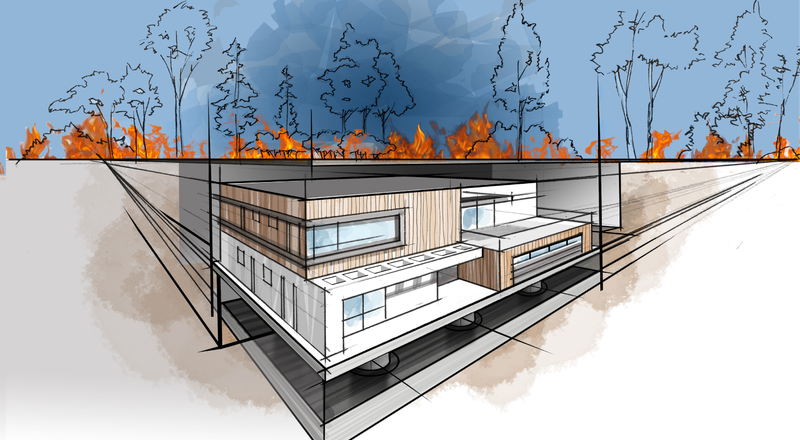 HiberTec home fully underground with protective cover deploying