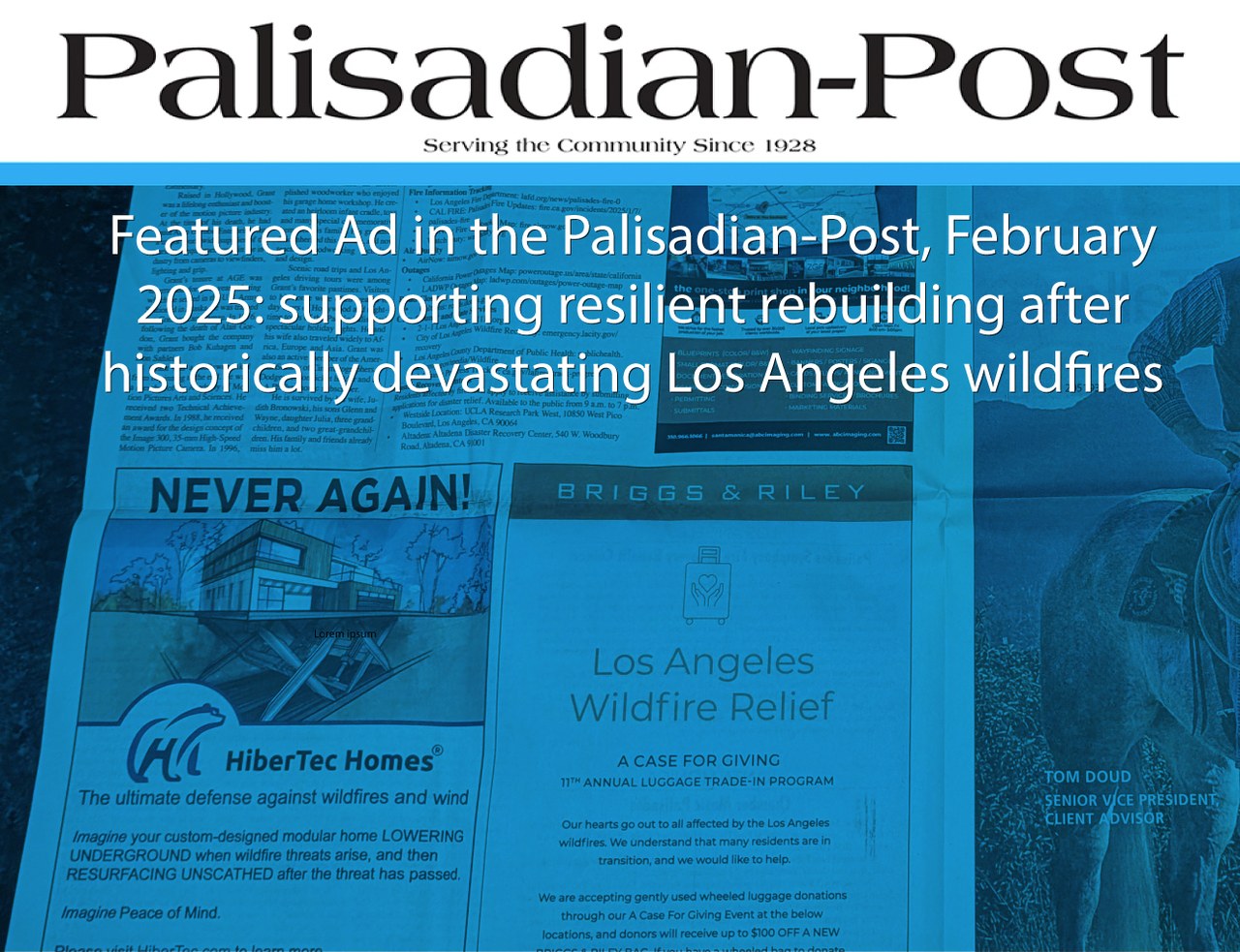 Palisadean Post Take Cover article